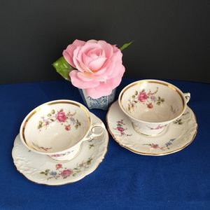 Walbrzych Sheraton Rose by Wawel          2 Tea / Coffee Set / Poland